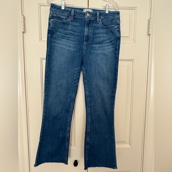 PAIGE Claudine Cropped Jeans Sz 31 - Picture 1 of 4